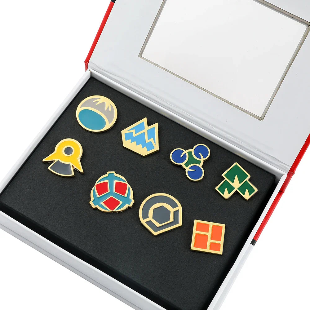 Pokémon Gym Badge Set