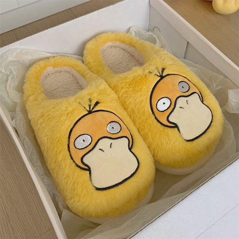 Cozy Pokémon Plush Slippers