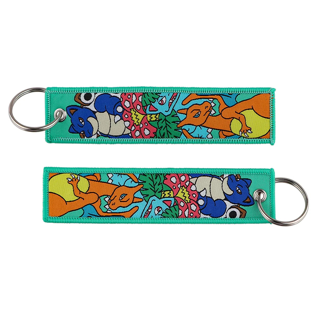 Pokémon Embroidered Keychains