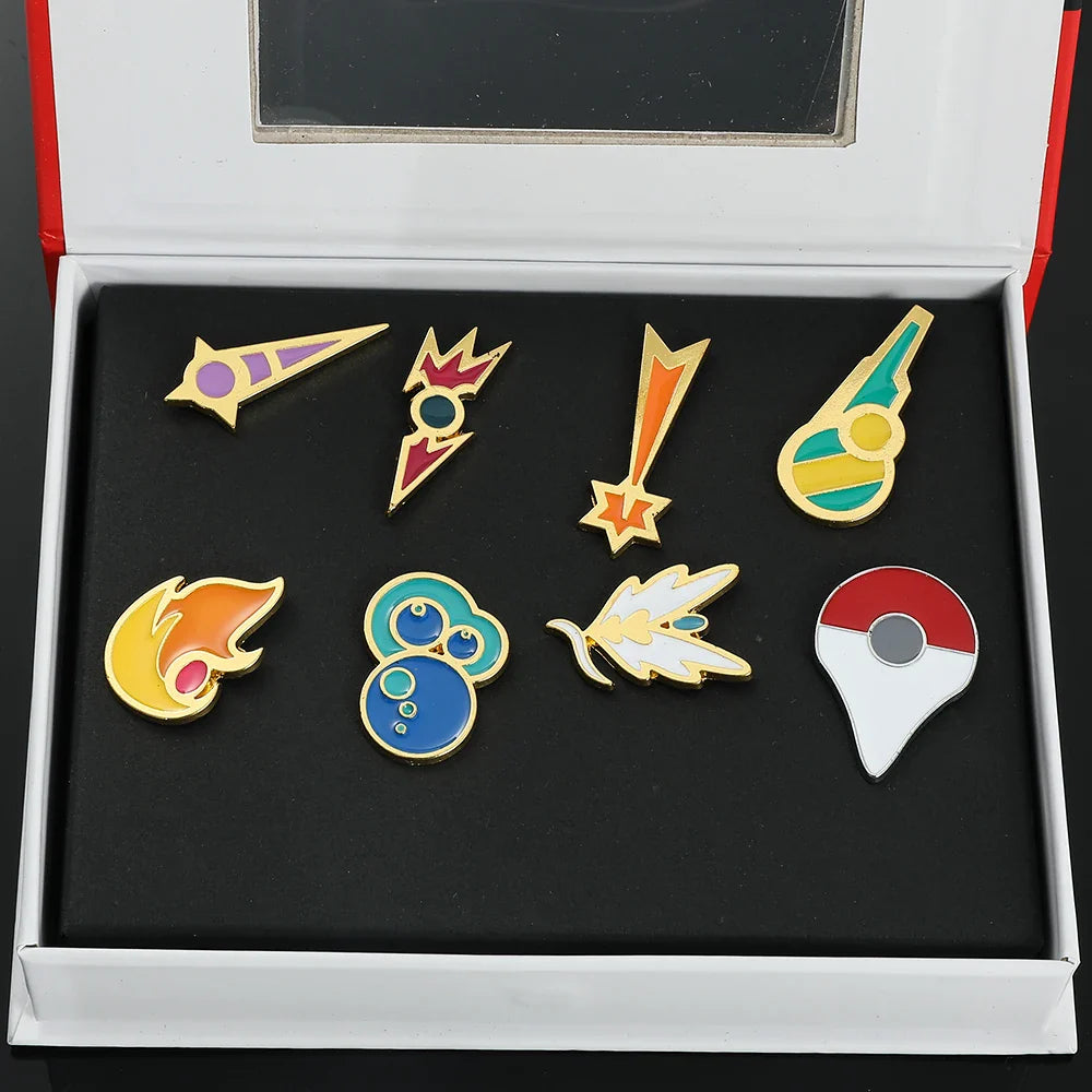 Pokémon Gym Badge Set