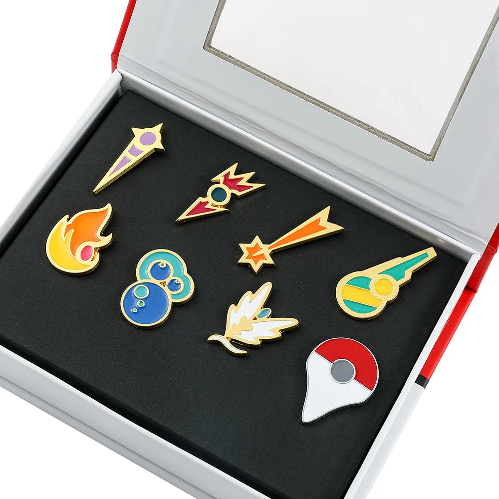 Pokémon Gym Badge Set