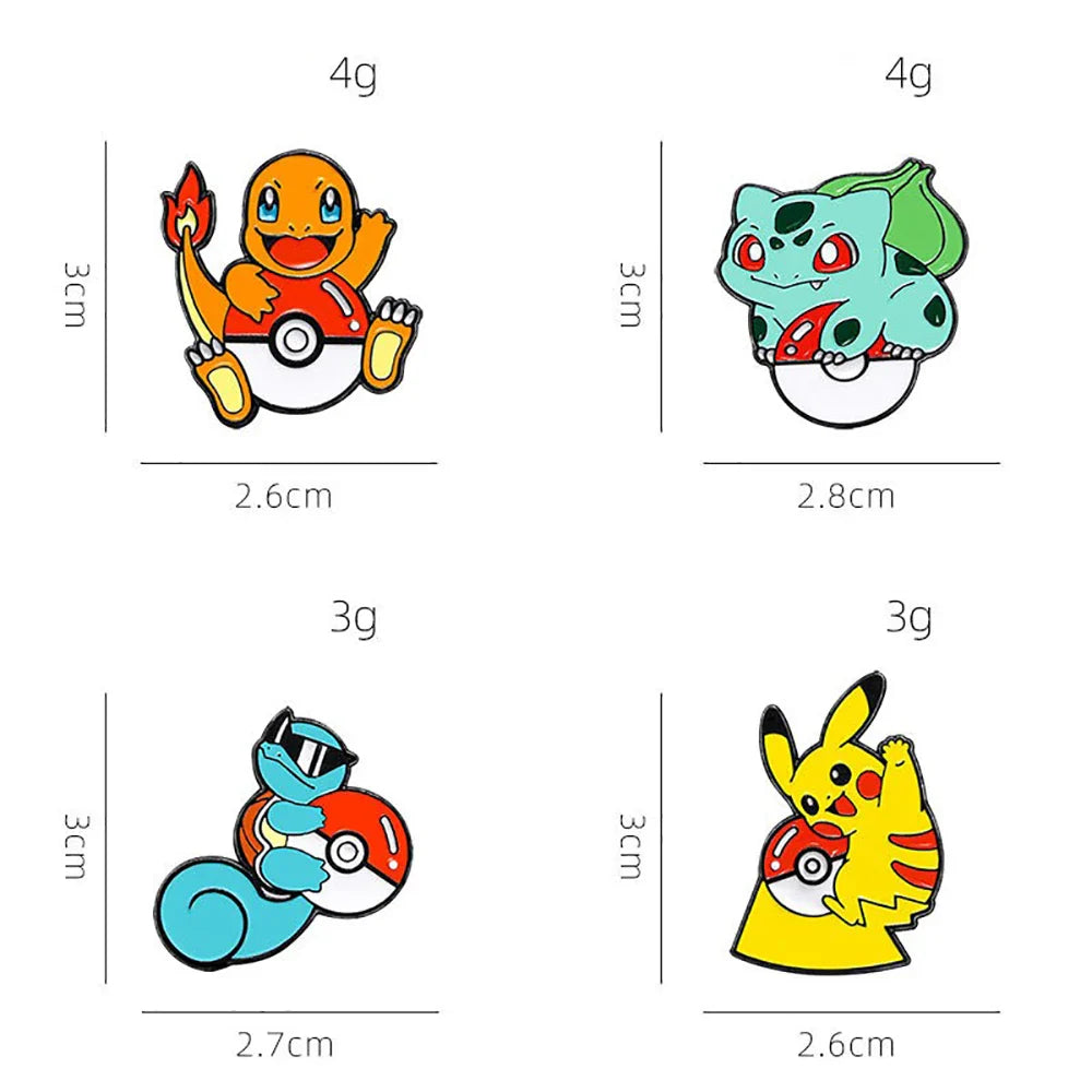 Pokémon Enamel Pins