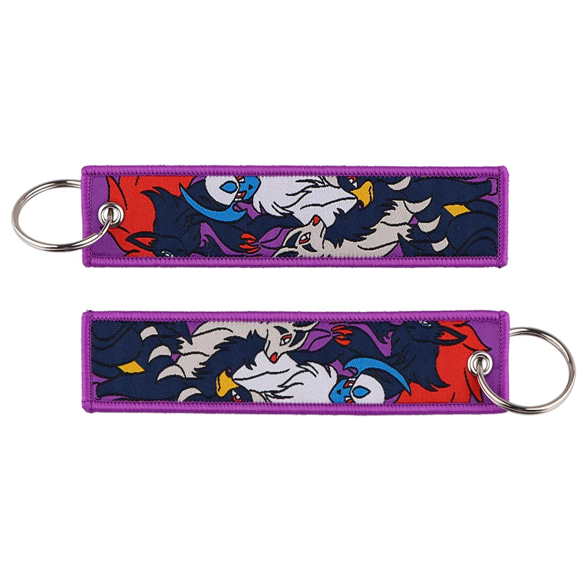 Pokémon Embroidered Keychains