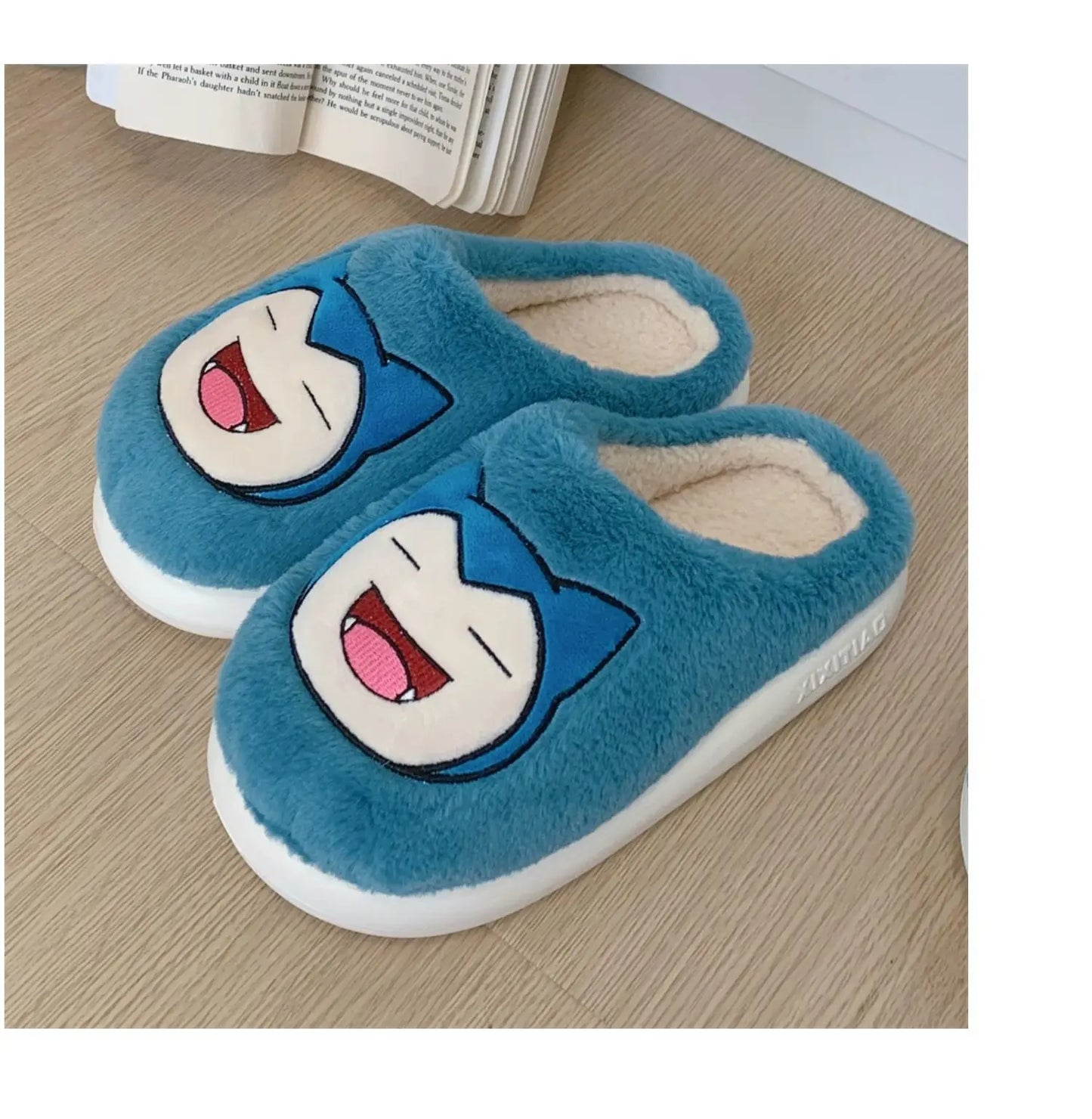 Cozy Pokémon Plush Slippers