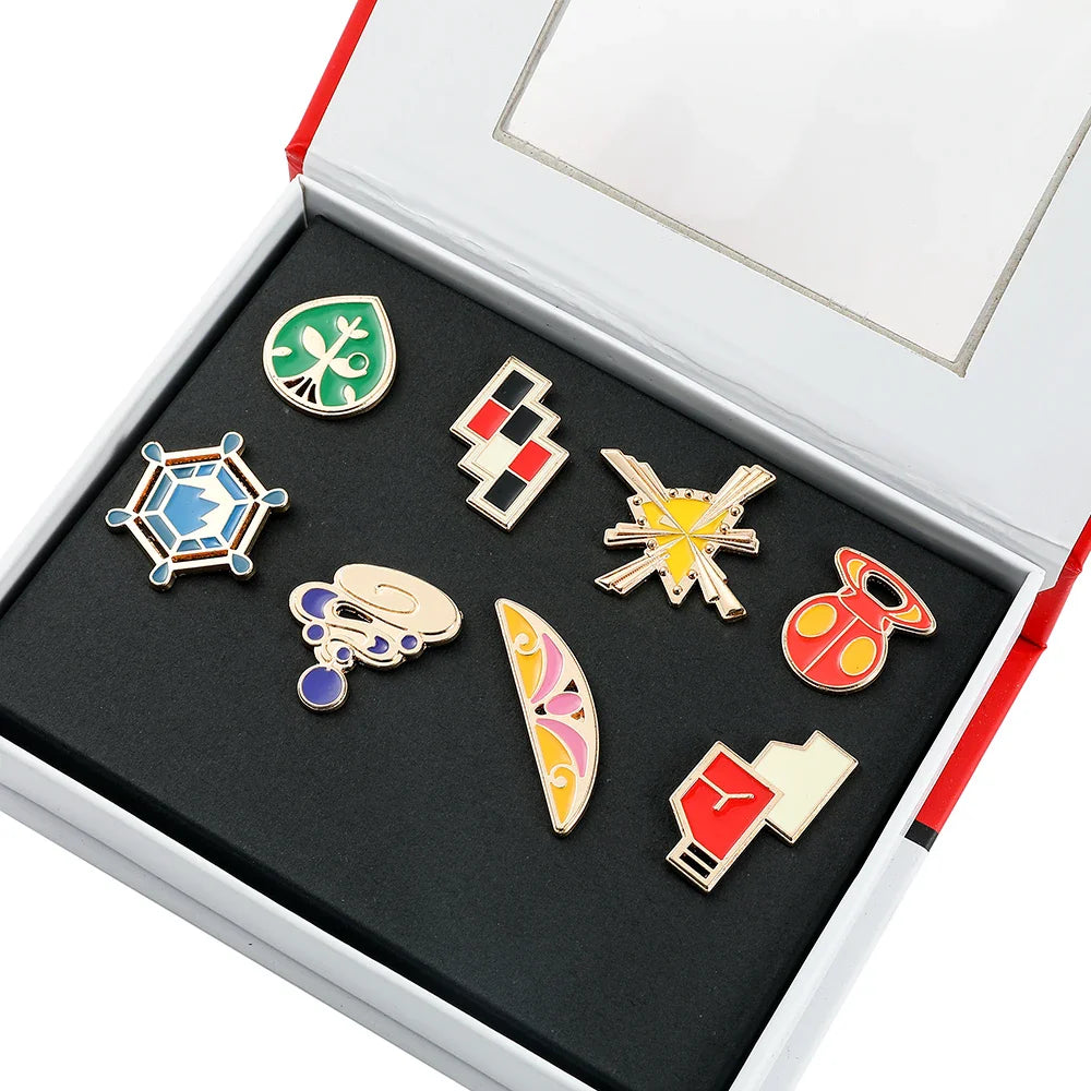 Pokémon Gym Badge Set