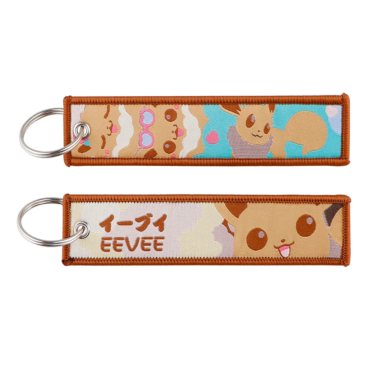 Pokémon Embroidered Keychains