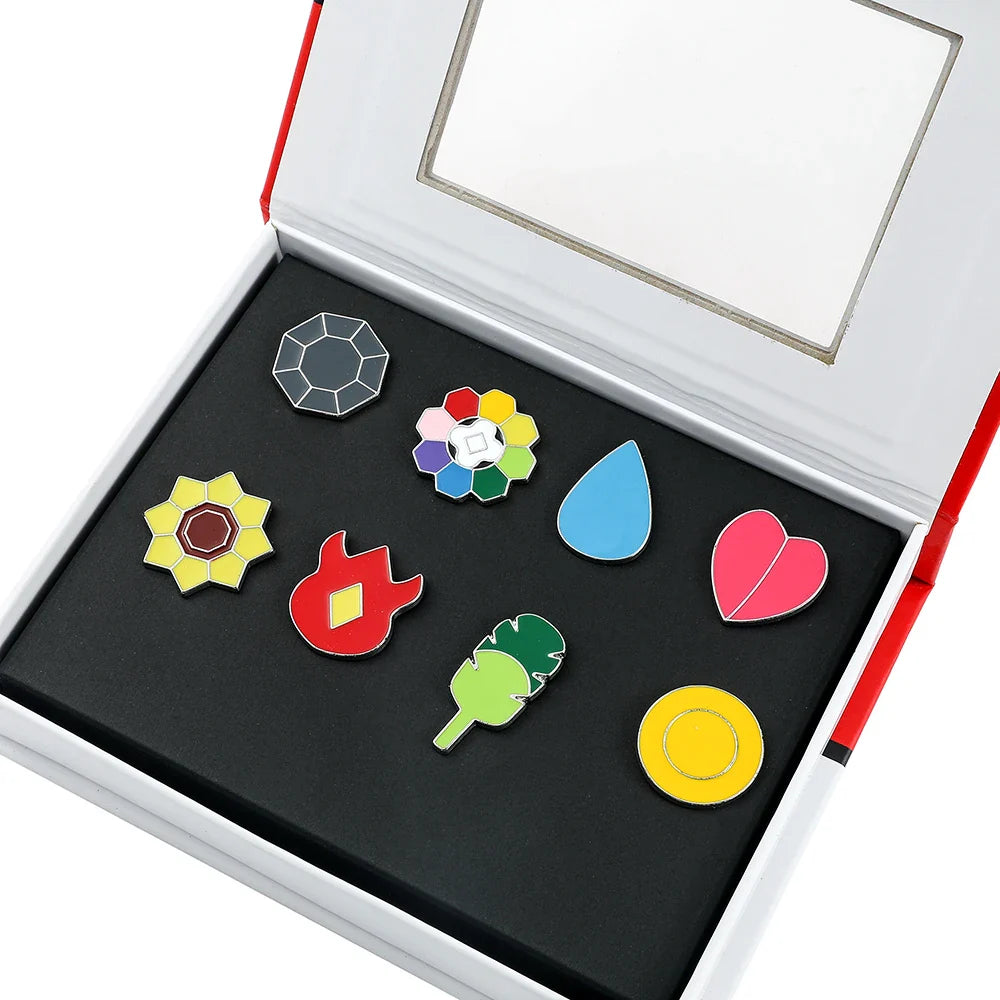 Pokémon Gym Badge Set