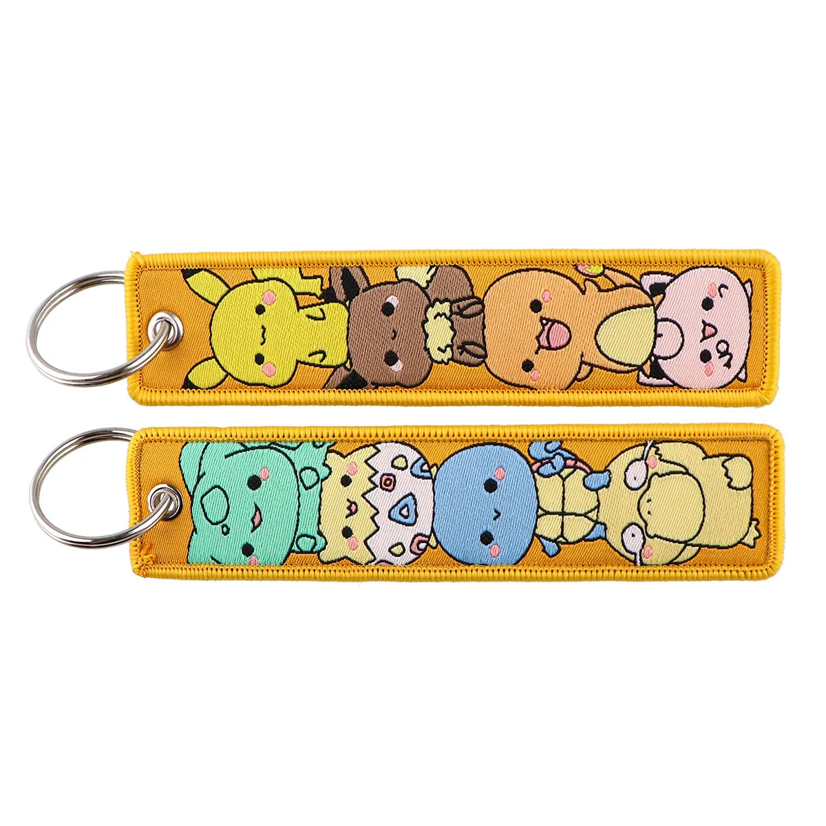 Pokémon Embroidered Keychains