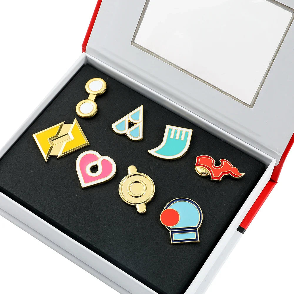 Pokémon Gym Badge Set