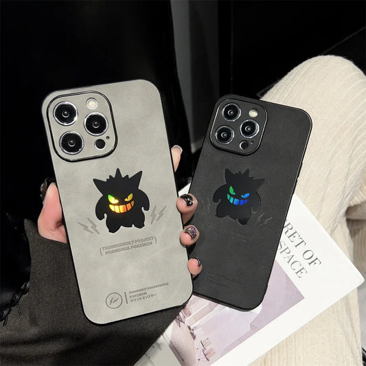 Gengar Leather iPhone Case
