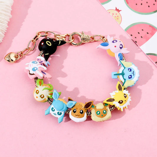 Pokémon Eevee Evolution Cute Bracelet