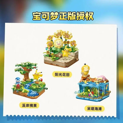 Pokémon DIY Building Block Plant Pot