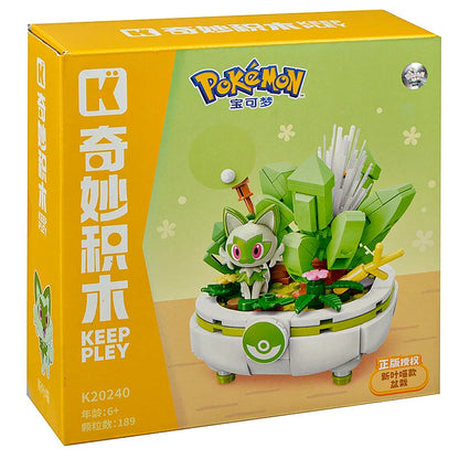 Pokémon DIY Building Block Plant Pot