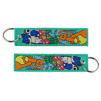 Pokémon Embroidered Keychains