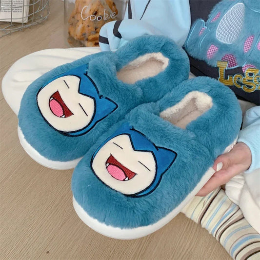 Cozy Pokémon Plush Slippers
