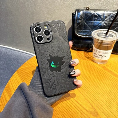 Gengar Leather iPhone Case