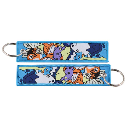 Pokémon Embroidered Keychains