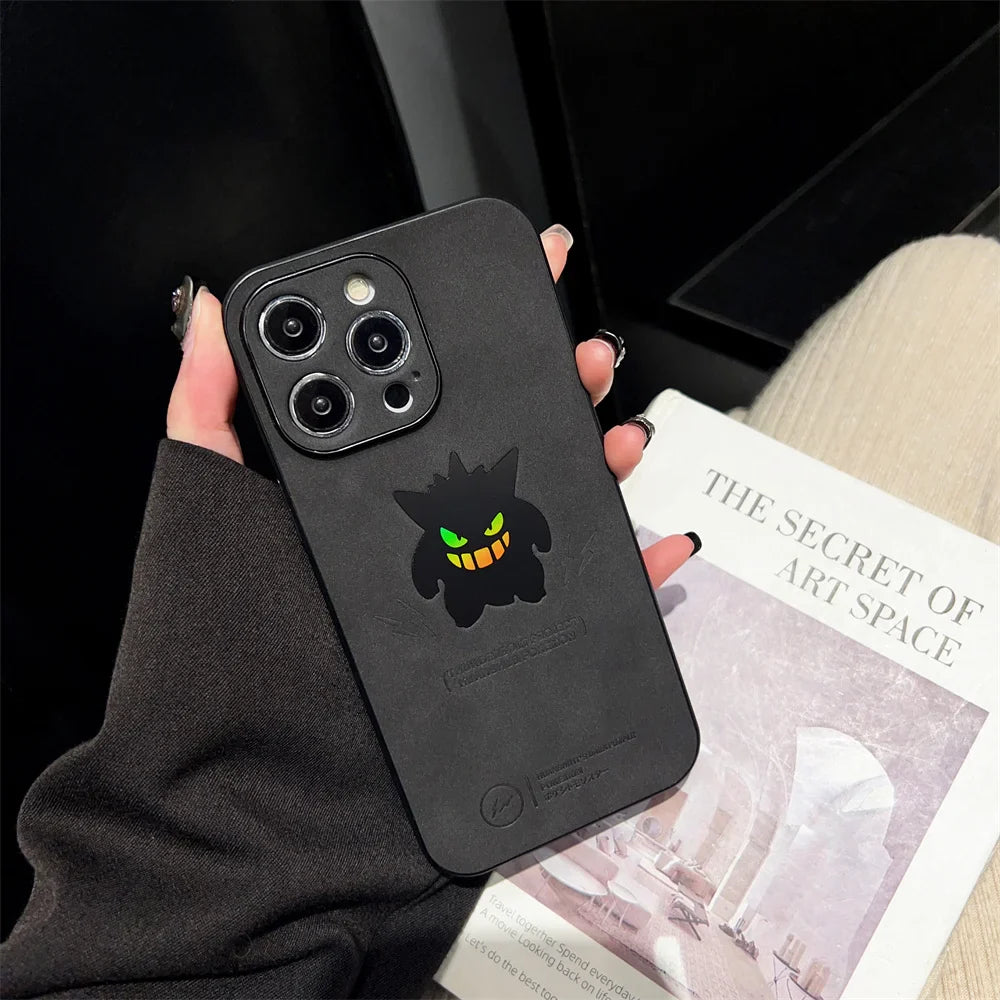 Gengar Leather iPhone Case