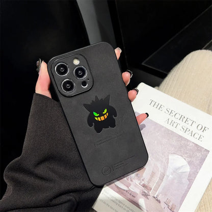 Gengar Leather iPhone Case