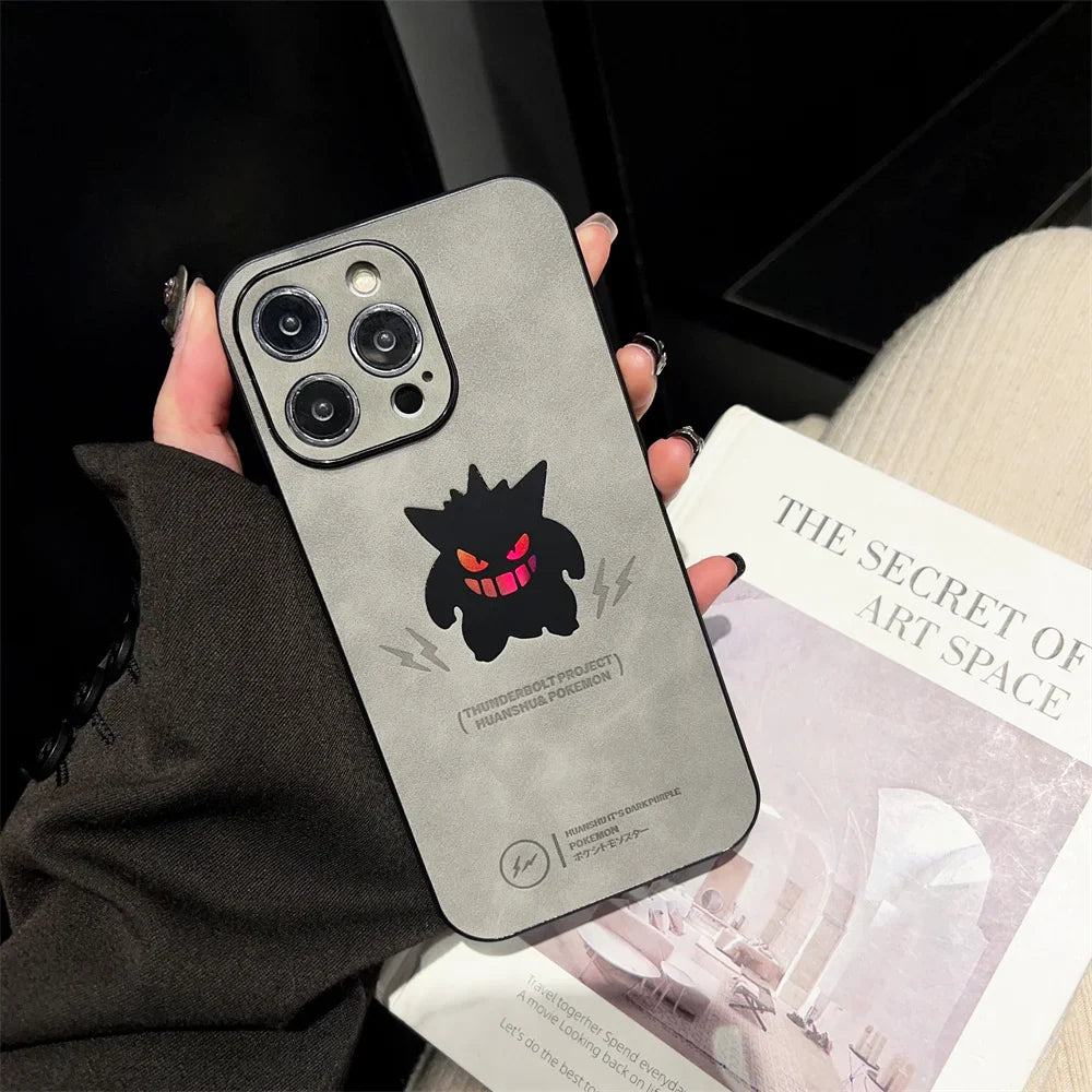 Gengar Leather iPhone Case