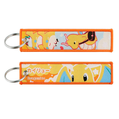 Pokémon Embroidered Keychains