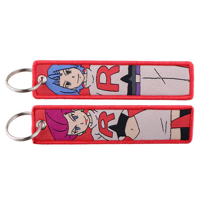 Pokémon Embroidered Keychains