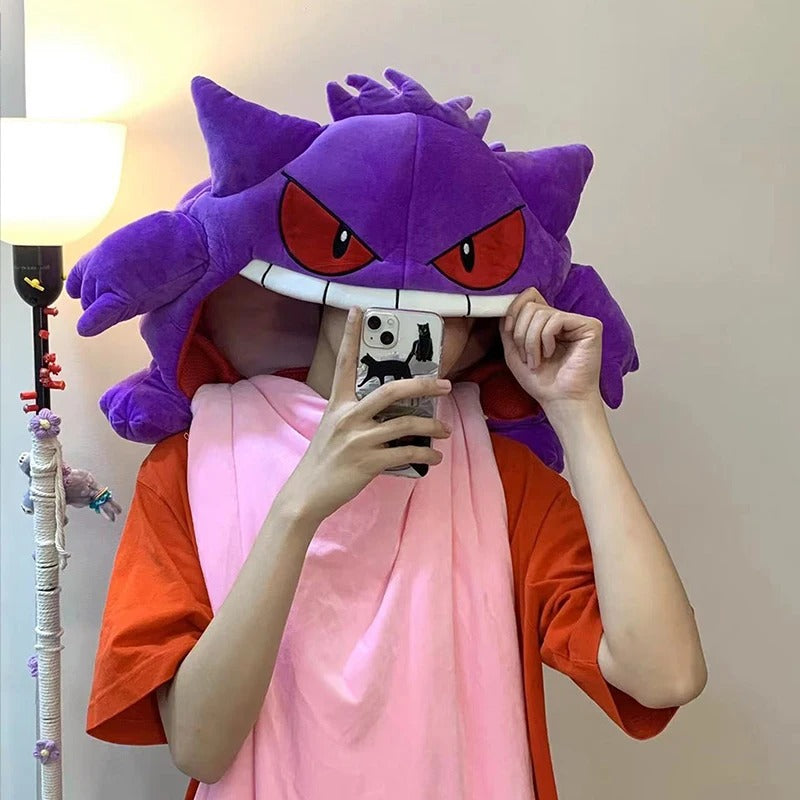 Pokémon Gengar Pillow Blanket